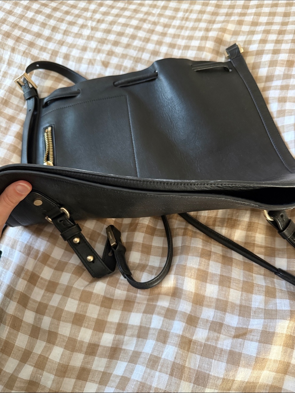 AllSaints Alpha Leather Backpack - Picture 5 of 10
